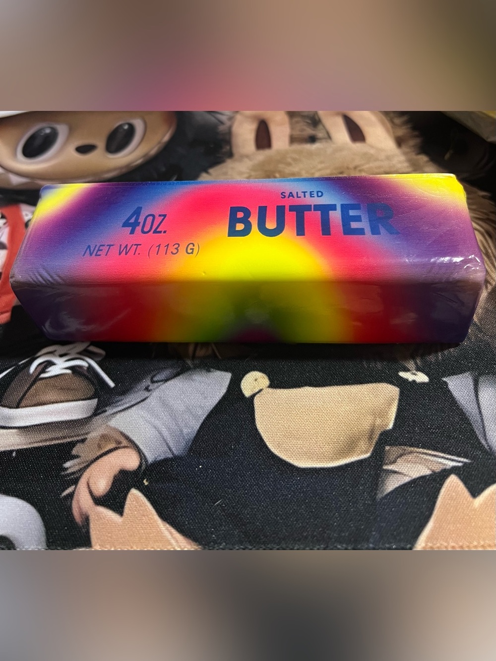 Salted Butter squishy Kids toy  - Multicolor
